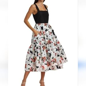 Tanya Taylor Gia floral midi dress